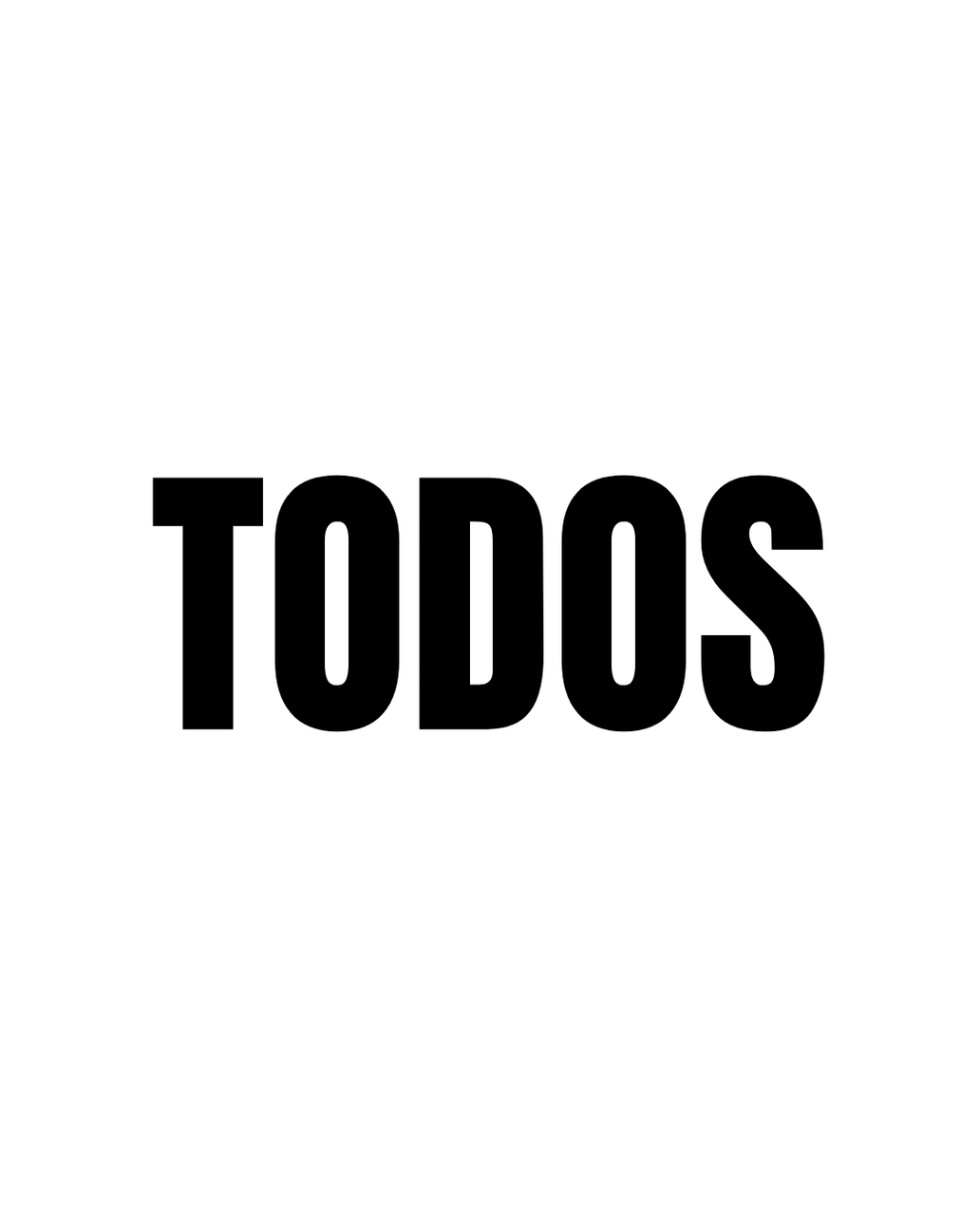 TODOS